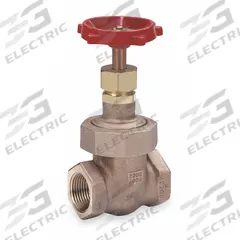 MILWAUKEE VALVE Gate Valve: 1 1/4 in, Bronze, Non-Rising, FNPT x FNPT, 400 psi Max. Pressure (CWP) (MPN 1176 1-1/4"). Key specifications — Wedge Material: Bronze; Brand: MILWAUKEE VALVE; Bonnet Material: Bronze.