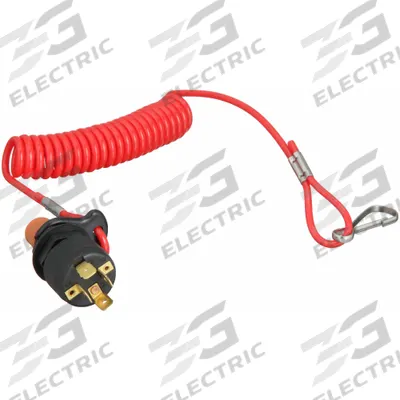 BATTERY DOCTOR Battery Disconnect Switch: Emergency Cut-Off Switch, In-Line, DC, 12V - Battery Disconnect Switches