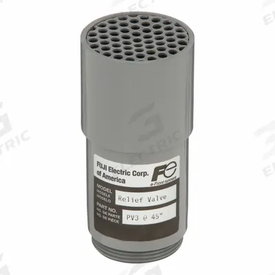 FUJI ELECTRIC Blower Relief Valve: Pressure, 42 in wc Preset Limit - Pressure & Vacuum Relief Valves for Regenerative Blowers