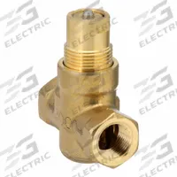 Hydronic Globe Valve: 2-Way, 0.4 CV Flow, 1/2 in Female NPT, Brass Body, Stainless Steel Stem, NC (MPN 599-02000). Key specifications — Manufacturer Part Number: 599-02000; Brand: SIEMENS; Seat Material: Stainless Steel.