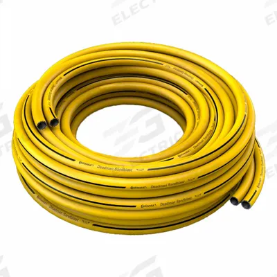 CONTINENTAL Abrasive Blasting Hose: 3/16 in ID, 105 ft Lg, 200 psi - Bulk Dual-Line Deadman Abrasive Blasting Hoses