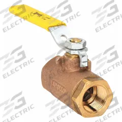 APOLLO Manual Two-Way Ball Valve: 1/4 in, Bronze, Straight, FNPT x FNPT, 600 psi Max. Pressure (CWP) (MPN 70-101-41). Key specifications — Brand: APOLLO; Handle: Lever.