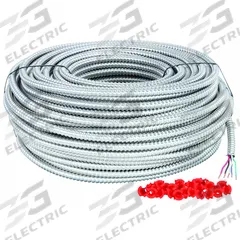 SOUTHWIRE Metal Clad Armored Cable: 12 AWG, 4 Conductors, Copper, 250 ft, Aluminum, Std, THHN (MPN 68719401). Key specifications — Brand: SOUTHWIRE.