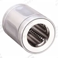 THOMSON Linear Ball Bearing: 3/4 in Inside Dia, 200 lbf Dynamic Load Capacity, No Wipers (MPN A122026SS). Key specifications — Material: Stainless Steel; Included Wiper Seals: No Wipers.