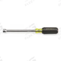 KLEIN TOOLS Hollow Round Shank Nut Driver: Straight, SAE, Without Magnetized Tip, Std, 6 in Shank Lg (MPN 646-3/8). Key specifications — attr1214485: Round; attr1214505: KLEIN TOOLS.