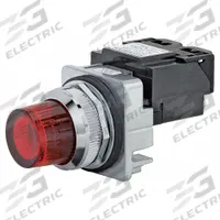 SIEMENS Pilot Light: 30 mm Panel Mounting Size, Red, LED, 24 V AC/DC Max Volt Rating (Supply) (MPN 52PL5D2XB). Key specifications — Series: Class 52; Brand: SIEMENS; Includes Push-To-Test: No Push-To-Test Included.