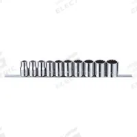 WESTWARD Socket Set: 1/2 in Drive, 10 Piece, 12-Point, SAE, 3/8 in to 15/16 in (MPN 53PN61). Key specifications — attr1224269: 1/2 in; attr1204685: Tether Ready; attr1204650: 3/8 in to 15/16 in; attr1204673: Socket Bits Not Included; attr1204688: WESTWARD; attr1206170: Standard Sockets.