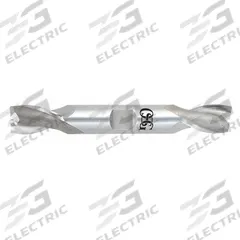OSG Square End Mill: Cobalt, Double End, 2 Flute, 14 mm Mill Dia, 28.57 mm LOC, 114.3 mm OAL (MPN 5821300)