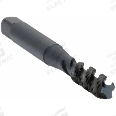 WIDIA GTD Spiral Flute Tap: M5x0.8 Metric, D4 / 6H, 3 Flute, Semi-Bottoming Chamfer (MPN 5357060) - General Purpose Spiral-Flute Taps
