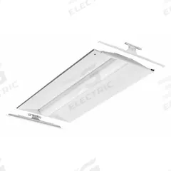 LITHONIA LIGHTING LED Troffer Retrofit Kit: 2 ft Lg, 4 ft Wd, 2,932 lm, 3500K, 23 W, 120 to 277V AC (MPN 2BLT4R 30L ADP EZ1 LP835). Key specifications — attr1258463: 120 to 277V AC; attr1258451: LITHONIA LIGHTING; attr1258458: Yes; attr1258459: (2) Lamp T8; attr1258452: 3500K.