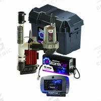 LIBERTY PUMPS Sump/Battery Back-Up System: 1/3 hp, 115V AC, 40 ft Max. Head (Primary Pump), 12V DC (MPN PCS37-442-10A-EYE). Key specifications — Rated Voltage (Secondary Pump): 12V DC; Brand: LIBERTY PUMPS; Series: PC442; Primary Pump Rated Voltage: 115V AC; Switch (Primary Pump): Vertical Float.