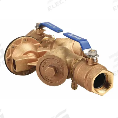 WILKINS Reduced Pressure Zone Backflow Preventer: 975XL, Std Configuration, Bronze - Zurn RPZ Backflow Preventers