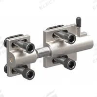 Deadbolt Latch: 1 1/2 in x 1 1/2 in x 2 1/2 in, 10 Series/15 Series, Silver, Anodized, Aluminum (MPN 2107). Key specifications — Brand: 80/20; Latch Type: Deadbolt; Material: Aluminum; Product Type: Deadbolt Latch; Finish: Anodized; Includes Fasteners: Yes; System of Measurement: Inch; For Extrusion Profile Type: Single.