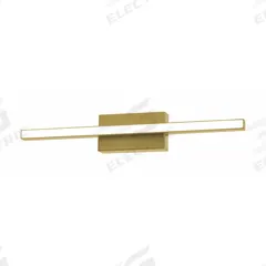 Barlow 18" LED Vanity: Satin Brass, 1,037 lm_1,800 lm, 3000K, 20 W, 120V AC, Dimmable, 18 in Lg (MPN BARV1803L30D1SB). Key specifications — Mounting Location: Wall; For Bulb Type: Integrated LED; Brand: AFX INC.; Voltage: 120V AC; Color Temperature: 3000K; Housing Finish/Housing Color (Broad): Satin Brass.
