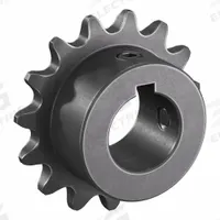 TSUBAKI Single Strand Sprocket: 35, For 3/8 in Chain Pitch, 3/4 in Bore Dia, 15 Teeth, Steel (MPN 35B15F-3/4). Key specifications — Brand: TSUBAKI.