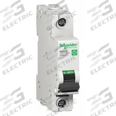 SCHNEIDER IEC Supplementary Protector: 3 A Amps, 60V DC, 14kA at 120/240V AC, Screw Clamp, C60SP, B (MPN M9F21103). Key specifications — Brand: SCHNEIDER; Terminal Connection: Screw Clamp; DC Voltage Rating: 60V DC; Max. AIR Rating: 14kA at 120/240V AC; Series: C60SP; AC Voltage Rating: 240/415V AC; Curve Type: B.