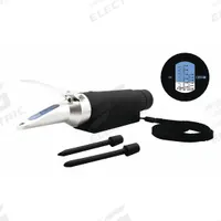 LAXCO, INC Refractometer: Refractive Index/Serum Protein/Specific Gravity (Urine), +/-0.0003, Auto (MPN RLC-200ATC). Key specifications — Brand: LAXCO, INC; Accuracy: +/-0.0003; Automatic Temperature Compensation Included: Automatic; Resolution: 0.001 SG; Test Parameters: Serum Protein.