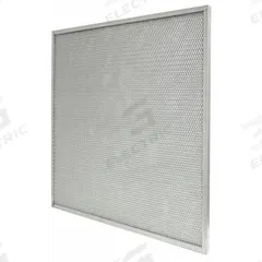 GRAINGER Washable Metal Air Filter: 20 in x 20 in x 1 in, Aluminum, Mesh (MPN 2TE96). Key specifications — Brand: GRAINGER; Media Material: Aluminum; Frame or Header Material: Aluminum; Air Filter Construction: Mesh; Air Filter Item: Washable Metal Air Filter.