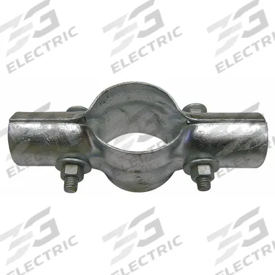 APPROVED VENDOR Line Rail Clamp: Steel - Fence Hardware