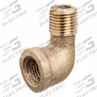 USA INDUSTRIALS Metal Pipe Elbow: 90° Elbow, 1 1/2 in x 1 1/2 in, Class 125, None C89833 Brass (MPN ZUSA-PF-22640). Key specifications — Brand: USA INDUSTRIALS; Maximum Operating Pressure: 125 psi.