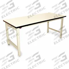 PRO-LINE Workbench: Adj Ht, Laminate, 60 in x 30 in, 5,000 lb Overall Load Capacity, Beige (MPN HD6030P/H11/HDLE). Key specifications — Brand: PRO-LINE.