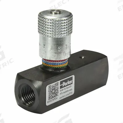 Parker Flow Control Valve: 40 gpm Max Flow Rate, 1 in NPT, 1 in NPT, 500 psi Max Pressure - General Purpose Flow Control Valves