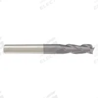 APPROVED VENDOR Square End Mill: Carbide, AlTiN Coated, 3 Flute, 7/16" Mill Dia, 1" LOC, 2-3/4" OAL (MPN 205-001203)