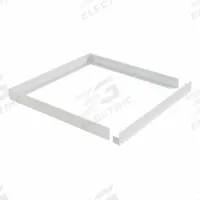 SYLVANIA Surface Mount Kit for 2x2 Backlit Panel: 52 in Wd, 3 1/6 in Lg, 3 1/12 in Ht (MPN SMKIT3A22WH). Key specifications — Product Type: Surface Mounting Kit; Brand: SYLVANIA; For Use With: 2 x 2 Backlit Panel.