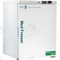 AMERICAN BIOTECH SUPPLY Freezer: Undercounter, 4 cu ft, -25°C to -15°C, Manual Defrost Method, Right (MPN PH-ABT-HC-UCFS-0520). Key specifications — Defrost Method: Manual; Brand: AMERICAN BIOTECH SUPPLY; Door Hinge: Right.