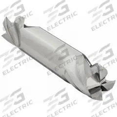 APPROVED VENDOR Square End Mill: Carbide, Double End, 4 Flute, 1/2" Mill Dia, 5/8" LOC, 3" OAL (MPN 236-001120)