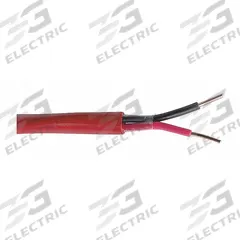 CAROL Power Limited, Fire Alarm, and Communication Cable: 500 ft Cable Lg, 18 AWG, Riser, PVC, Red (MPN E2502S.18.03). Key specifications — Application: Alarm Systems; Fire Rating: Riser; Insulation Material: PVC; Jacket Material: PVC; Manufacturer Part Number: E2502S.18.03; Product Type: Fire Alarm Cable; Shielding Material: Flexfoil Polyester Supported Aluminum Foil; Brand: CAROL.