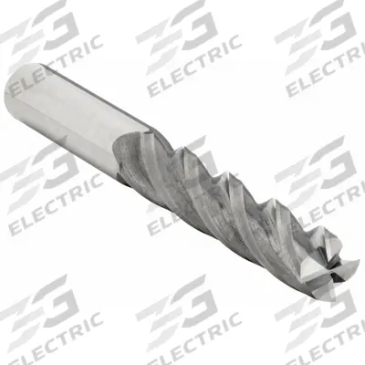 APPROVED VENDOR Square End Mill: Carbide, 4 Flute, 1" Mill Dia, 1-1/2" LOC, 6" OAL (MPN 218-001103) - General Purpose Carbide Square End Mills