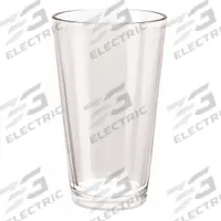ITI Mixing Glass: Barware Accessories, 16 oz Capacity, Clear, Glass, 5 3/4 in Overall Ht (MPN 8639RT). Key specifications — Material: Glass; Pattern: Barware Accessories; Brand: ITI.