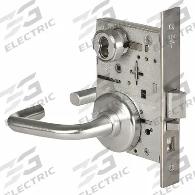 BEST Door Lockset: Office Lever Locksets, Chrome, ADA Compliant