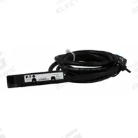 EATON Photoelectric Sensor: M18 Threaded, Non-Terminated Cable, 20-264V AC & 15-30V DC, NPN, 2 m (MPN 14102R6513). Key specifications — attr211355: EATON; attr1075361: 15-30V DC; attr1114840: M18 Threaded.
