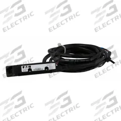 EATON Photoelectric Sensor: M18 Threaded, Non-Terminated Cable, 20-264V AC & 15-30V DC, NPN, 2 m (MPN 14102R6513). Key specifications — attr211355: EATON; attr1075361: 15-30V DC; attr1114840: M18 Threaded.