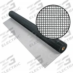 PHIFER Replacement Screen: Aluminum, Charcoal, 18 x 16 Mesh Size, 5 ft Wd, 100 ft Lg (MPN 3000975). Key specifications — Brand: PHIFER; Color: Charcoal; Mesh Size: 18 x 16.
