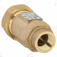 APOLLO Dual Check Valve: 4A, 3/4 in Pipe Size, FNPT x FNPT, 24 gpm Flow Rate, 4.5 in Overall Lg, NPT (MPN 4ALF3A44A). Key specifications — Brand: APOLLO; Connection Type: FNPT x FNPT.