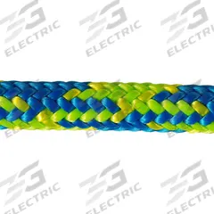 ALL GEAR Rigging and Climbing Rope: Double Braid, 7/16 in Dia, 630 lb Working Load Limit, Polyester (MPN AG24SP716200BG). Key specifications — Brand: ALL GEAR; Rope Type: Static.