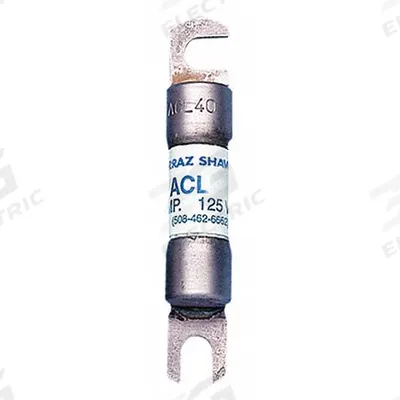 BUSSMANN Forklift Limiter Fuse: ACL Series, Bolt-On, Gen Purpose, 60 A, 72 V DC - Time-Delay Bolt-On Fuses