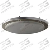 LED Surface Mount Fixture: 4,400 lm, 5000K, 42 W, 120/277V AC, 304 Stainless Steel, 1 ft Lg (MPN 042VR50CLYVLSSUR00000001). Key specifications — Voltage: 120/277V AC; NEMA Enclosure Rating: 1; Housing Material: 304 Stainless Steel; Color Temperature: 5000K; Brand: SHAT-R-SHIELD; Emergency Battery Backup: No.