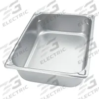 VOLLRATH Steam Table Pan: Sixth Size, Rectangular, 22 ga Gauge, 1.2 qt Capacity, NSF Certified (MPN 30622). Key specifications — Brand: VOLLRATH; Dishwasher Safe: No; NSF Certified: Yes; Product Type: Steam Table Pan; Manufacturer Part Number: 30622.