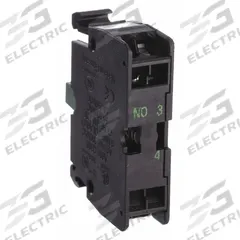 EATON Contact Block: 22 mm Panel Mounting Size, 1NO, Momentary, M22/M22M Series (MPN M22-CK10). Key specifications — Switch Action: Momentary; Terminal Connection Type: Spring Cage Terminals; Brand: EATON; Compatible with Series: M22.