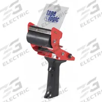 TAPE LOGIC Tape Dispenser: For 3 in Max Tape Wd, For 3 in Tape Core Dia, Pistol (MPN TDEC3). Key specifications — Handle Grips: Pistol; Brand: TAPE LOGIC.