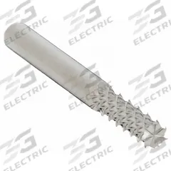 MICRO 100 Solid Router Bit: Diamond Cut, Burr End, 1/8" Cut Dia, 1/2" LOC (MPN RDB-30)