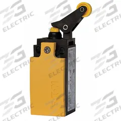 EATON Roller Lever Plunger Limit Switch: LS-Titan Series, 1NO/1NC, Roller Arm Plunger (MPN LS-S11S-LA). Key specifications — Brand: EATON; Manufacturer Part Number: LS-S11S-LA; Series: LS-Titan; Switch Action: Momentary/Momentary; Terminal Connection Type: Screw Terminals.