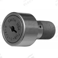 SMITH BEARING Cam Follower: 1/2 in Dia, Heavy, 1 Row, Open, Screwdriver Slot, Flat, 3/8 in Roller Wd (MPN HR-1/2). Key specifications — Brand: SMITH BEARING; Duty Type: Heavy; System of Measurement: Inch.