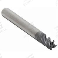 WIDIA HANITA Corner Chamfer End Mill: Carbide, AlTiN Coated, 4 Flute, 7/16" Mill Dia, 5/8" LOC (MPN 4V451101ANT)