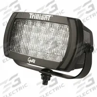GROTE Vehicle Work Light: Rectangular, Trapezoid, LED, Stud, Blunt Cut Wires, Universal, Black (MPN 63591). Key specifications — Housing Color: Black; Brand: GROTE; Electrical Connection: Blunt Cut Wires; Installation Type: Removable.