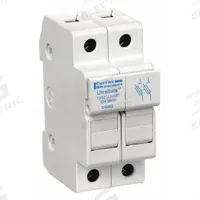 MERSEN Fuse Block: Finger-Safe, 2 Pole, 800 V AC, DIN Rail Mounting, Pressure Plate Termination (MPN USM2). Key specifications — Brand: MERSEN.